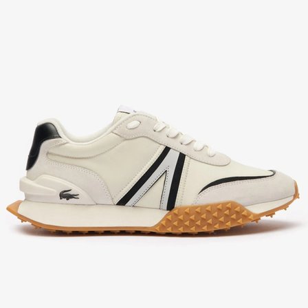 Lacoste L-Spin Deluxe Leather Mens Sneaker Hakiki Deri Erkek Günlük Spor Ayakkabı Krem