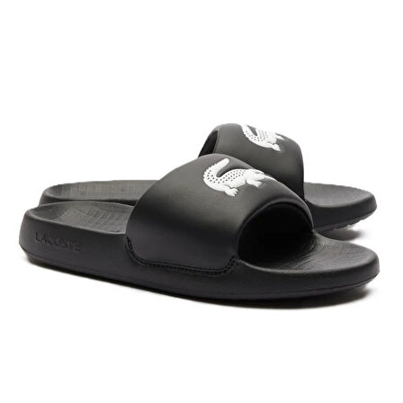 Lacoste Serve Slide 1.0 Unisex Terlik Siyah