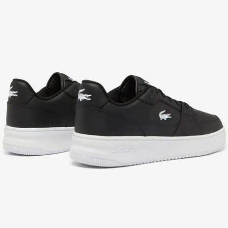 Lacoste L001 Set Hakiki Deri Erkek Siyah Sneaker