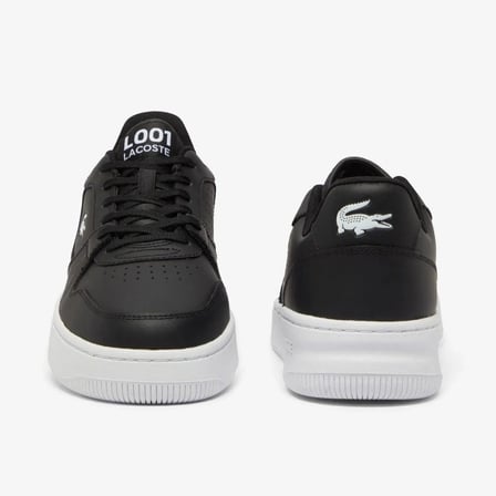 Lacoste L001 Set Hakiki Deri Erkek Siyah Sneaker