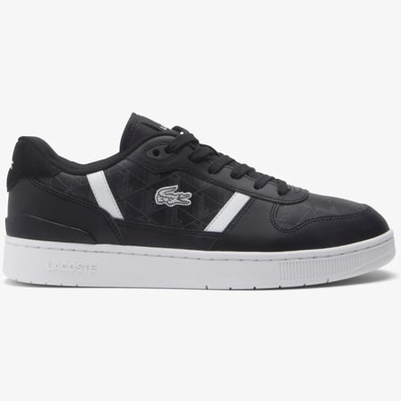 Lacoste T-Clip Set  224 01 Leather Mens Sneaker Hakiki Deri Erkek Günlük Spor Ayakkabı Siyah