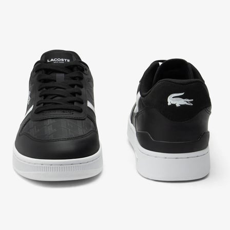 Lacoste T-Clip Set  224 01 Leather Mens Sneaker Hakiki Deri Erkek Günlük Spor Ayakkabı Siyah