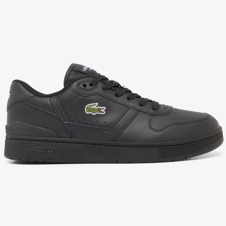 Lacoste T-Clip Set  224 02 Leather Mens Sneaker Hakiki Deri Erkek Günlük Spor Ayakkabı Siyah