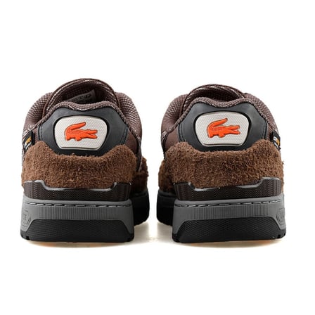 Lacoste Mens T-Clip Winter Cordura 224 1 SMA  Sneaker Günlük Spor Ayakkabı Kahverengi