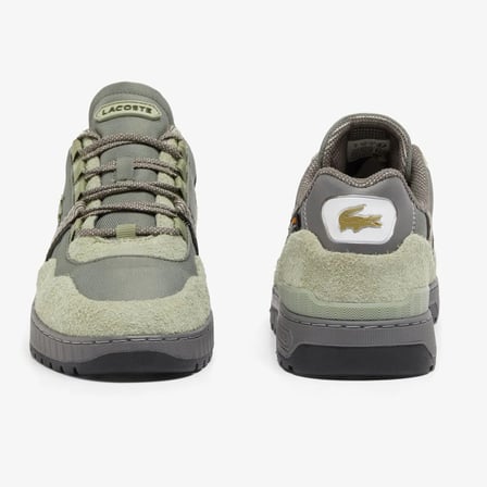 Lacoste Mens T-Clip Winter Cordura 224 1 SMA  Sneaker Günlük Spor Ayakkabı Haki