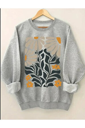 God Say You Are Yazı Baskılı Bisiklet Yaka İçi Polarlı Sweatshirt