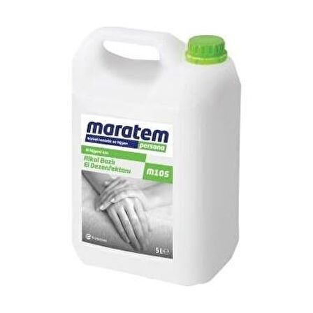 Eczacıbaşı Maratem M105 Alkol Bazlı El Dezenfektanı 5 Litre (9225195)