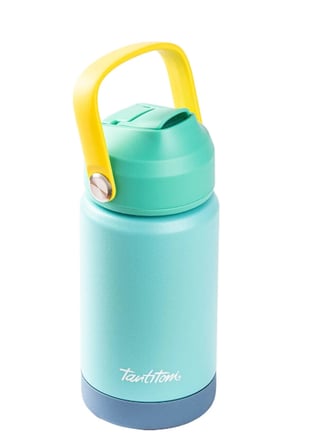 TUTAMAÇLI YEŞİL PASLANMAZ ÇELİK PİPETLİ TERMOS 350ML