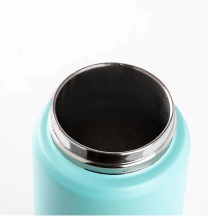 TUTAMAÇLI YEŞİL PASLANMAZ ÇELİK PİPETLİ TERMOS 350ML