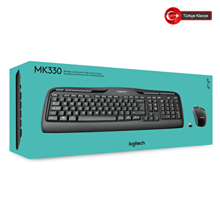 LOGITECH MK330 Klavye+ Mouse Kablosuz (920-003988)