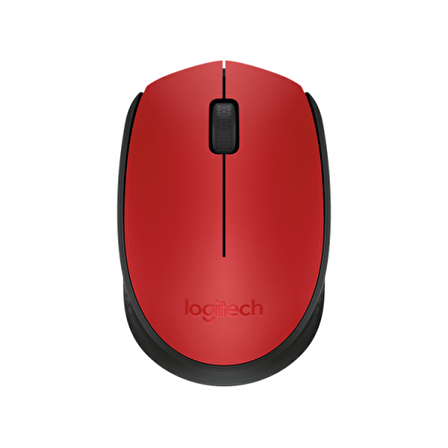 LOGITECH M171 Kablosuz Mouse Kırmızı (910-004641)