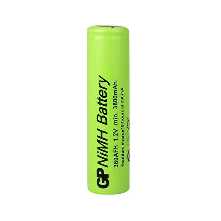 GP 380AFH - 1.2V 3800 mAh - 4/3A Size -  Ni-Mh Pil