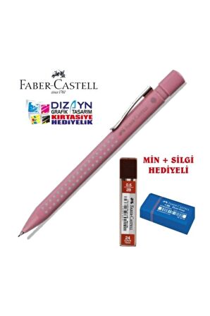 Faber 2010 Versatil 0,5 + Min Silgi Hediyeli Pastel Pembe