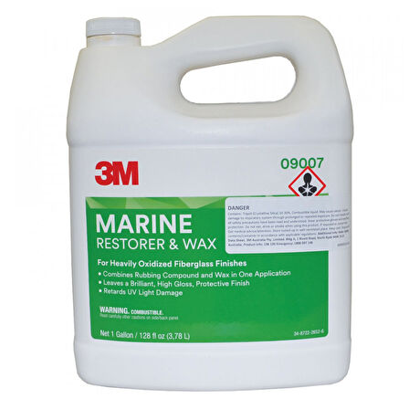 3M Fiberglass Restore Edici Wax 1lt