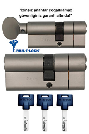MTL600 İnteractive Yüksek Güvenli - Tuzaklı - Çelik Takviyeli İkiz Barel Seti - 69 mm 3 Anahtarlı