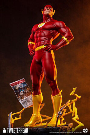 Dc Comics The Flash Maquette - 908877 - DC Comics / Tweeterhead 1:6 Series