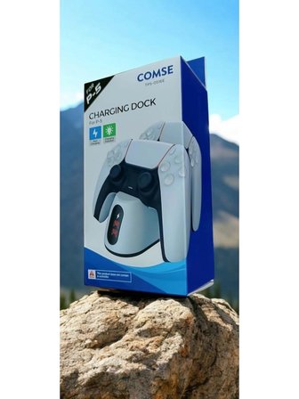 Ps5 Dualsense İkili Şarj Istasyonu Dock Led Göstergeli 0516