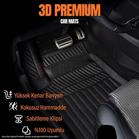 CUPRA BORN ARACA ÖZEL 3D PASPAS 2021 2022 2023 2024