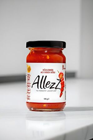 Allezz Közlenmiş Acı Biber Sosu – Çok Acı (Hot)