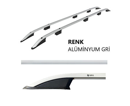 SCUDO VAN KISA ŞASE TAVAN ÇITASI GRİ 2022 2023 2024 2025 2026 2027 GRİ