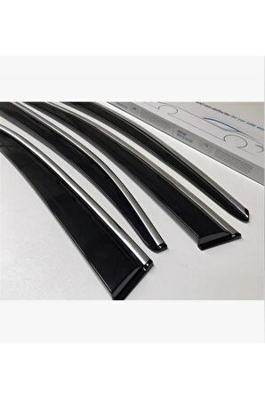 TOYOTA HILUX 2006-2018 KROMLU PLUS CAM RÜZGARLIĞI
