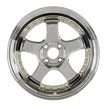 EMR-L002-15 9.5x18" -5x112 ET25 73.1 VC+Gold Rivet Jant (4 Adet)