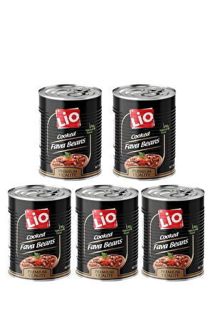 LİO SADE BAKLA KONVERVESİ 400GR X5
