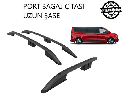 CARAVELLA STYLE UZUN ŞASE 2025 2026 2027 PORTBAGAJ TAVAN ÇITASI SİYAH