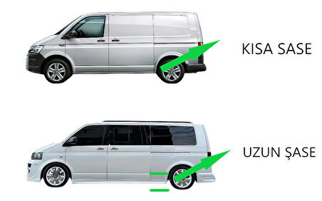 T5 TRANSPORTER CİTY VAN UZUN ŞASE ARACA ÖZEL PRV1 YAN BASAMAK 2011 2012 2013 2014 2015