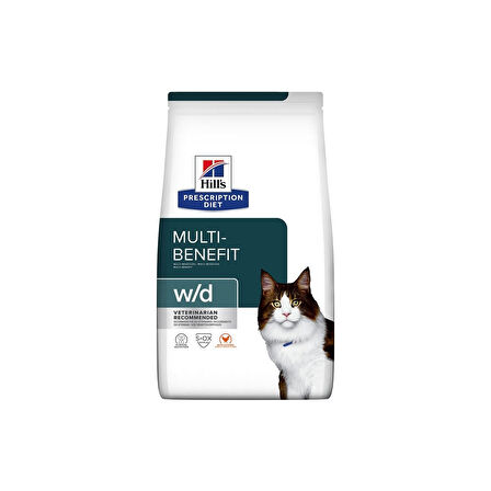 Hill's PRESCRIPTION DIET  W/d Multi-Benefit Kedi Maması 3kg