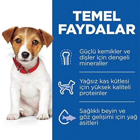 ​Hill's Puppy Kuzulu ve Pirinçli Küçük Irk Yavru Köpek Maması 1 Kg+500 Gr Hediyeli  + Saovet Bağışıklık Destekleyici Tablet 75gr HEDİYE