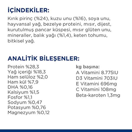 ​Hill's Puppy Kuzulu ve Pirinçli Küçük Irk Yavru Köpek Maması 1 Kg+500 Gr Hediyeli  + Saovet Bağışıklık Destekleyici Tablet 75gr HEDİYE