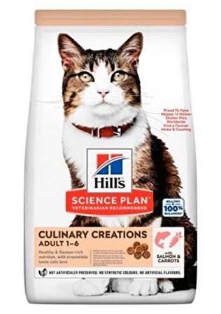 Hill's Somonlu Havuçlu Yetişkin Kedi Maması 1,5 Kg