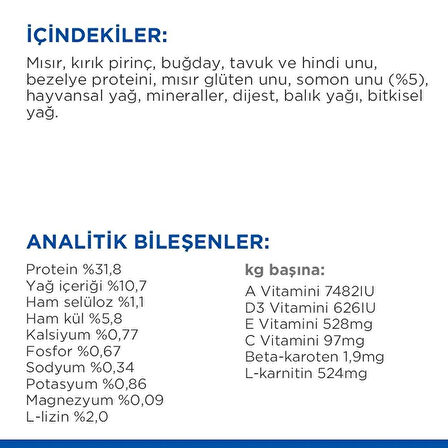 Hill's Somonlu Yetişkin Kısırlaştırılmış Kedi Maması 13+2 KG