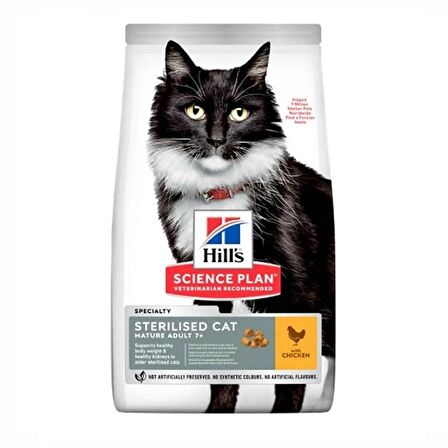 Hills Sterilised Mature Kısırlaştırılmış Yaşlı Kedi Maması 1.5 Kg