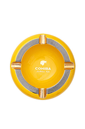 Cohiba Sarı Dörtlü Porselen Puro Küllüğü
