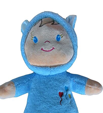 Oyun ve Uyku Arkadaşım Sevimli Peluş Bebeto Bebek -30 cm