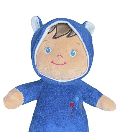 Oyun ve Uyku Arkadaşım Sevimli Peluş Bebeto Bebek -30 cm
