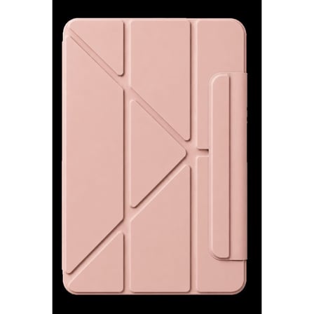 Apple iPad 2025 10.9 10.Nesil (A16) Edz Manyetik Standlı Tablet Kılıfı - Rose Gold