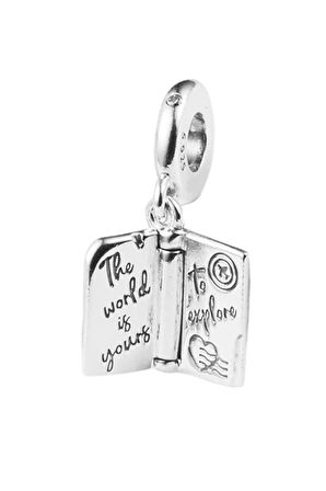 Açılabilir Pasaport Charm | 925 Ayar Gümüş