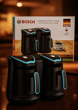 Türk Kahvesi Makinesi 8 Fincan kapasiteli Çift Hazneli