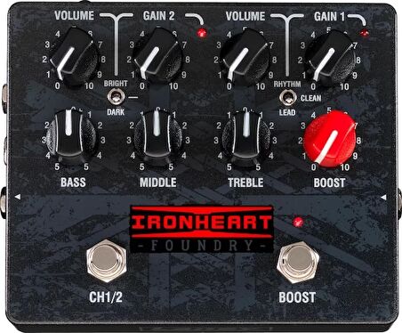 Laney Ironheart Irf-loudpedal 60w 2 Kanal Amfi Pedalı