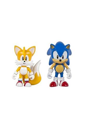 Tomy Sonic 25. Yıl Özel Koleksiyonluk Figürleri Sonic Tails  Oyuncakları Tsb22055 U267003