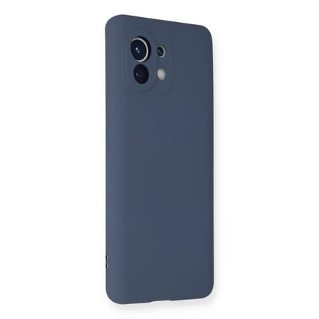 Xiaomi Mi 11 Kılıf Nano içi Kadife Silikon - Gri