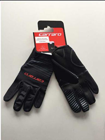 Bike Sky Carraro XLARGE UZUN PARMAK ELDİVEN SİYAH CR-2142