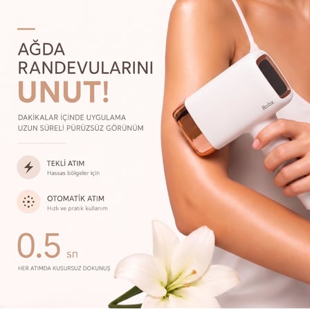 Robx A2024 Yeni Seri 3 Milyon Atım 3 Başlık Vücut-yüz-özel Bölge Ultra Hızlı Bay&Kadın Epilasyon