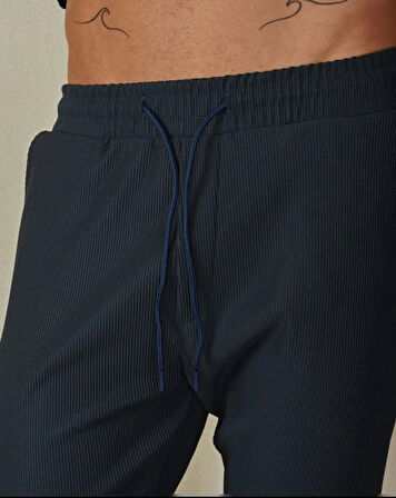 marrakech Erkek Fermuar Paça Detaylı Fitilli Jogger