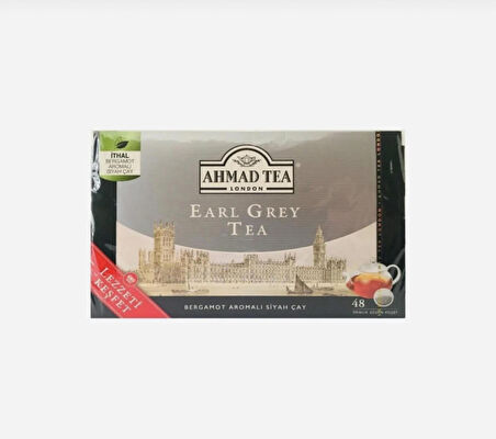 AHMAD TEA EARL GREY 48 DEMLİK SÜZEN POŞET