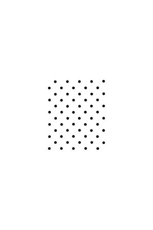 Nokta Stencil (şablon) A4