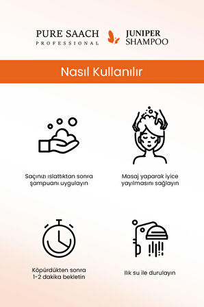 JUNIPER SHAMPOO Ardıç Katranı Şampuan